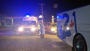 Aksaray'da karantina kurallarına uymayan otobüs şoförü sağlık ekiplerine teslim edildi