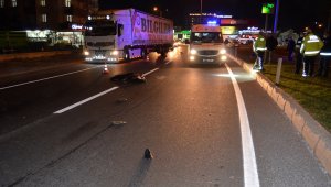 Aksaray'da tırın çarptığı yaya hayatını kaybetti