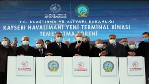 Bakan Akar, Kayseri Havalimanı yeni terminal binası temel atma töreninde konuştu: