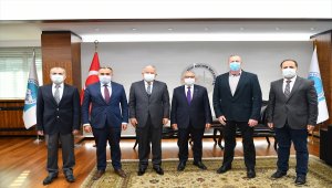 Başkan Büyükkılıç, Develi'deki altın madeninin yöneticisi kabul etti