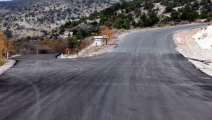 Beypazarı'nda asfaltlama çalışmaları