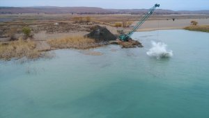 Beyşehir Gölü'nün Karaburun plajı büyüyecek