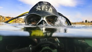 Denizi olmayan kentin "kurbağa adamları" kritik görevlerde rol alıyor