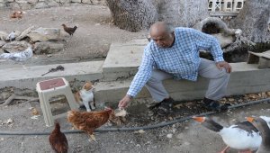 Emekli mühendis, araştırma için geldiği köyden 15 yıldır ayrılamıyor