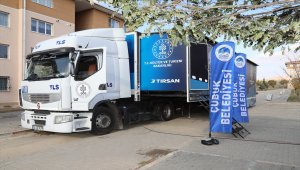 "Gezen Sinema Tırı" hem hijyen kurallarını öğretiyor hem sinema keyfi yaşatıyor