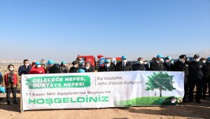 İç Anadolu'da "Milli Ağaçlandırma Günü" etkinliği