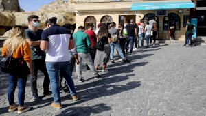 Kapadokya hafta sonunda yerli turistlerin mekanı oldu