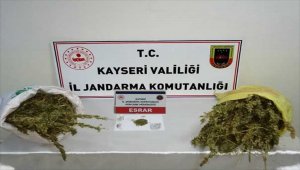 Kayseri'de 20 kilogram kubar esrar ele geçirildi