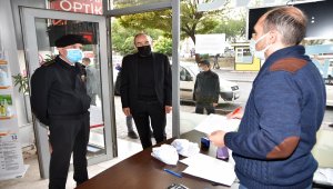 Kayseri'de Kovid-19 tedbirleri denetlendi