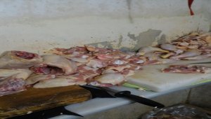 Kayseri'de uygunsuz koşullarda tavuk eti paketleyen 4 işletmeye 111 bin 508 lira ceza