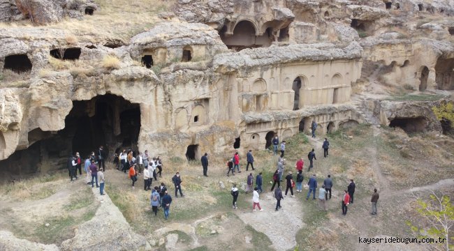 Kayseri'nin tarihi, doğal ve kültürel güzellikleri turizmcilere tanıtıldı