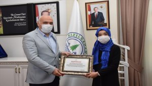 Kızılcahamam Belediye Başkanı Acar'dan Diyanet'in yarışmasında ikinci olan Demirhan'a tebrik