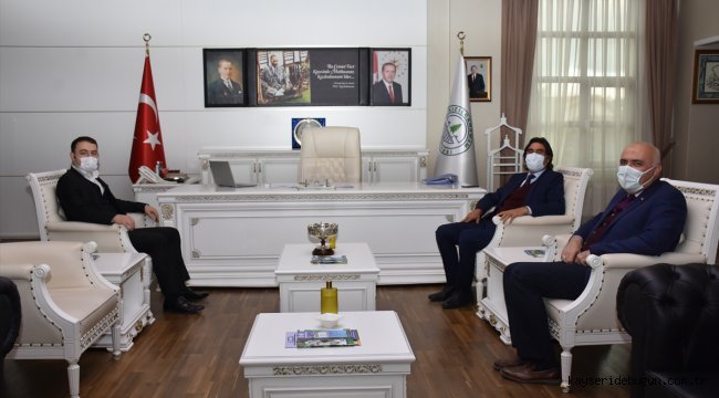 Kızılcahamam Belediye Başkanı Süleyman Acar'a Ağrı'dan ziyaret