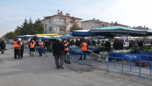 Konya, Aksaray, Karaman ve Afyonkarahisar'da "Kovid-19 denetimleri" sürüyor