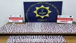 Konya'da uyuşturucu operasyonunda 11 zanlı yakalandı
