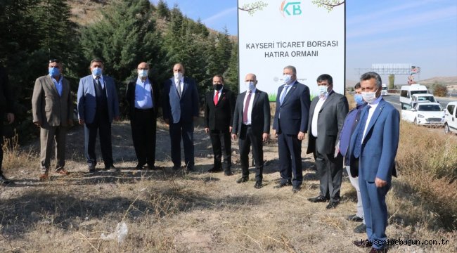 KTB ve KAYEMA işbirliğiyle hatıra ormanı oluşturuldu