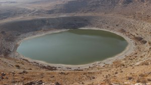 Meyil Obruk Gölü yeniden doğal rengine büründü