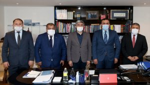 Mil-Sen Konfederasyonu heyetinden AA'ya ziyaret 