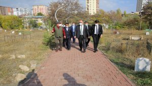 Sivas'ta Aydoğan Mezarlığı'nı yenileme çalışmaları tamamlandı 