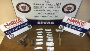 Sivas'ta uyuşturucuyla mücadele
