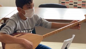 Sultanhanı'nda bağlama kursuna yoğun ilgi