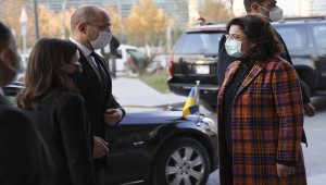 Ukrayna Başbakanı Şmıgal, Ankara Şehir Hastanesini ziyaret etti