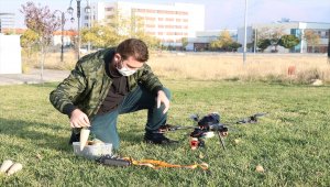 Üniversite öğrencisi, fidan dikimi için kullanılması amacıyla drone tasarladı