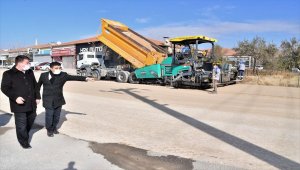 Aksaray Belediye Başkanı Dinçer, altyapı çalışmalarını inceledi