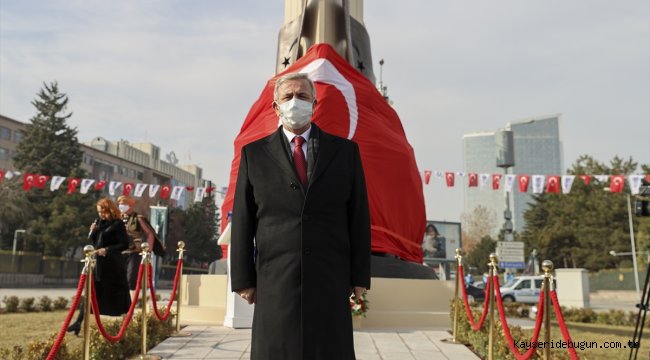 Atatürk'ün Ankara'ya gelişinin anısına yapılan "27 Aralık Kızılca Gün Anıtı" açıldı