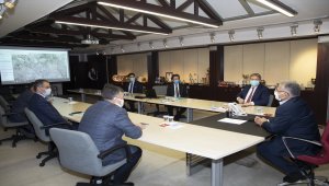 Başkan Büyükkılıç ve Palancıoğlu 2021 yılında yapılacak hizmetleri değerlendirdi