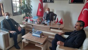 Beypazarı'nda AK Parti ve MHP ilçe başkanları bir araya geldi