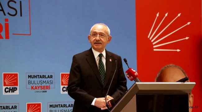 CHP Genel Başkanı Kılıçdaroğlu, Kayseri'de muhtarlarla buluştu: (1)