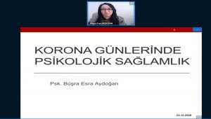KAEÜ'de "Korona Günlerinde Psikolojik Sağlamlık" konferansı düzenlendi