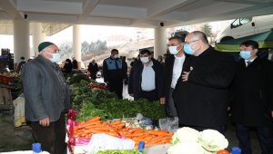 Kaymakam Keleş'den pazar denetimi