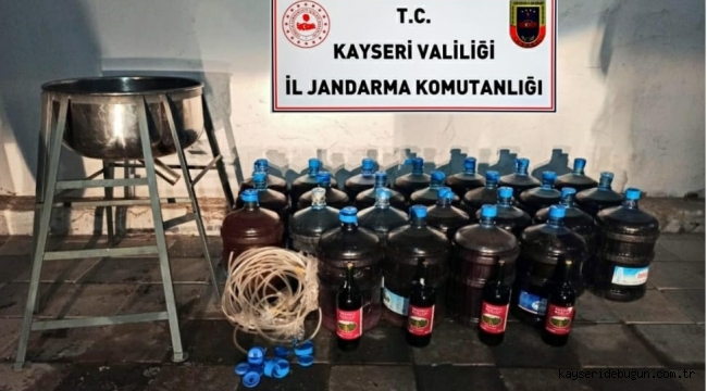 Kayseri'de Bugün Asayiş: Tomarza'da 700 litre bandrolsüz şarap ele geçirildi