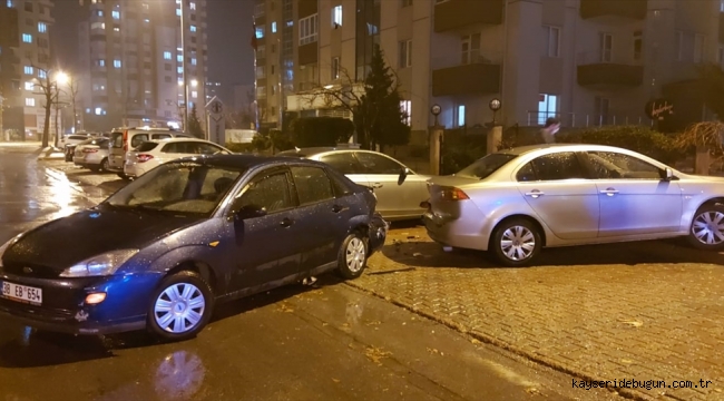 Kayseri Uğurevler Mahallesinde trafik kazası: 1 yaralı