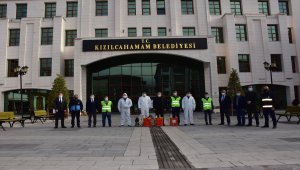 Kızılcahamam'da koronavirüsle etkin mücadele