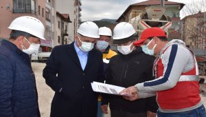 Kızılcahamam'da projeler incelendi