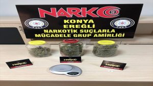 Konya'da uyuşturucu operasyonunda 3 zanlı tutuklandı
