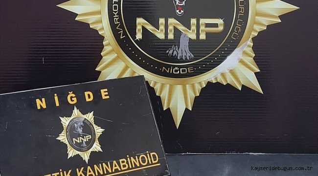 Niğde'de uyuşturucu operasyonu: 3 gözaltı
