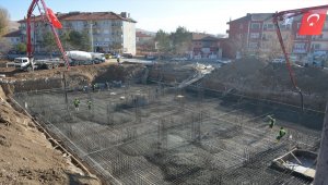 Saraykent Belediyesi yeni hizmet binasının temeli düzenlenen törenle atıldı