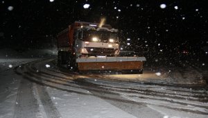 Sivas'ta kar yağışı 