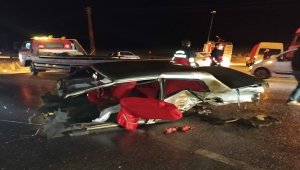 Yozgat'ta iki otomobil çarpıştı: 4 yaralı