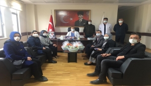 AK Parti Beypazarı Kadın Kolları Başkanlığından hastane ziyareti