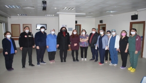 AK Parti Kırşehir İl Başkanı Seher Ünsal'dan hastane ziyareti