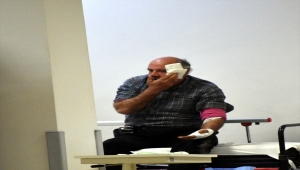 Aksaray'da sokak köpeğinin saldırısına uğrayan kişi yaralandı