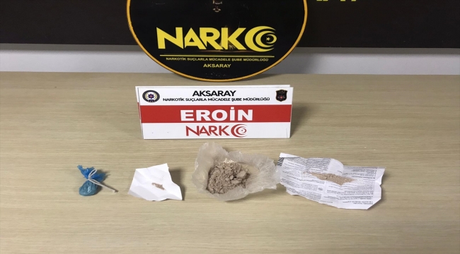 Aksaray'da uyuşturucu sattıkları iddiasıyla yakalanan 2 şüpheli tutuklandı