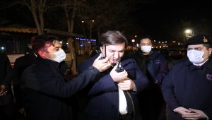 Aksaray Valisi Aydoğdu yeni yıla güvenlik güçleri ile girdi