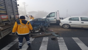 Akşehir'de trafik kazası: 4 yaralı