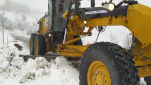 Beypazarı beyaza büründü